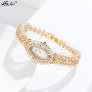 Reloj con Diamantes Más Vendido, Venta Directa de Fábrica, Reloj de Moda para Mujer con Diamantes Completos, Relojes Mecánicos de Negocios - Product Image 1