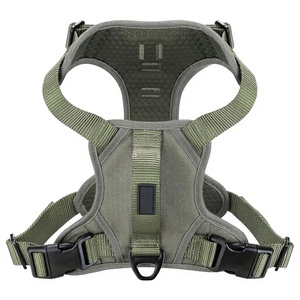 Adjustable Cartoon Personalized Dog Training Harness Durable <b>Chest</b> & Back Leash Loops for Daily Walks and Behavior Training - Product Image 2