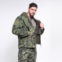 Vêtements tactiques Vêtements Usa Puffer Multicam Softshell Imperméable Noir Camouflage Polaire Hommes Extérieur Hiver Vestes Tactiques