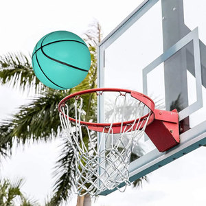 Pallone da <span class=keywords><strong>basket</strong></span> in PU taglia 7, blu, da competizione, per uomo, adulto, ragazzo, resistente all'usura e antiscivolo, per esterni, professionale - Product Image 3
