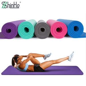Shinho Hot Sale Yogamat Pilatesmat met logo, milieuvriendelijk NBR, antislip, scheurbestendig, veilig voor sportschool, thuis, oefening, fitness en training - Product Image 6