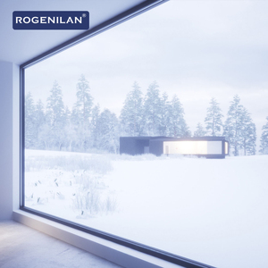 Ventanas Francesas de Aluminio con Aislamiento Térmico Estilo <span class=keywords><strong>Vitoria</strong></span> Americano Personalizadas Rogenilan - Product Image 2