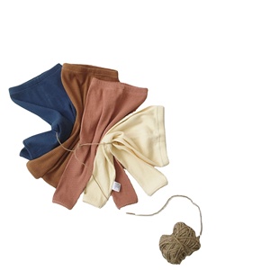 Vêtements pour nouveau-nés, ensemble de 2 pièces, tricot côtelé en coton, vêtements pour bébés et enfants, doux, quantité personnalisée, couleur classique, unisexe - Product Image 4