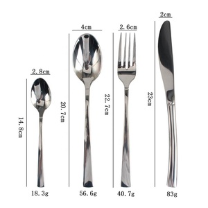 SS premium de haute qualité accentué avec de l'or 24 carats Résistance à la rouille et sans nickel, Sain pour un usage quotidien Ensemble de couverts - Product Image 3