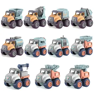 11 Model Kendaraan Mainan Anak Laki-laki Mainan Truk Hadiah untuk Anak-anak Bahan Aman Mainan Mobil untuk Anak-anak