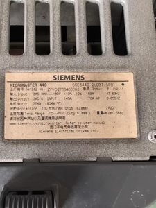 6SE6440-2UD37-5FB1 ไมโครมาสเตอร์ 440 ซีรีส์ 75 กิโลวัตต์ ระบบควบคุม PLC - Product Image 3