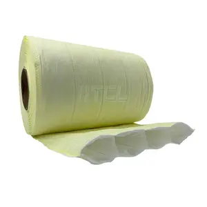 Factory Outlet Non Woven Fabric Synthetic Fiber Pocket Bag Air Filter Media Roll For Industries