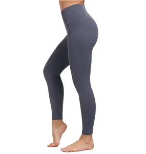 Dragon Fitness Yogabroek Met Binnenzakken Hoge Taille Atletische Broek Buikcontrole Stretch Workout Yoga Legging