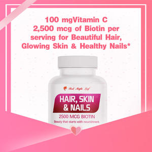 Tonique pour <span class=keywords><strong>cheveux</strong></span>, peau et ongles en gélules - <span class=keywords><strong>Complément</strong></span> tonifiant nutritif, soin beauté et soutien au bien-être général, certifié GMP - Product Image 4