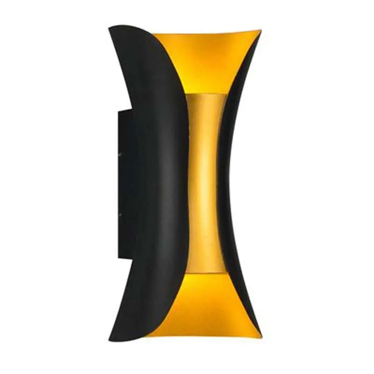 Luxury Modern Wall Lamp - Black Gold Metal Design for Home Interior
