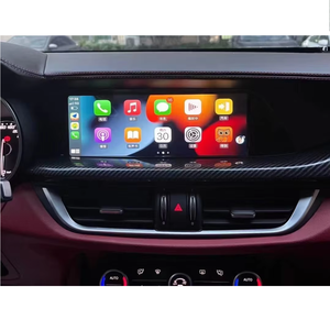 UPSZTEC Carplay Wireless Android Auto Mirror Link AirPlay funzione di gioco Auto per <span class=keywords><strong>Alfa</strong></span> <span class=keywords><strong>Romeo</strong></span> Stelvio & Giulia 2014-2019 modelli - Product Image 1