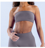 Tenue de sport ajustable et respirante sans coutures pour la gym, le fitness et le yoga – Haut de sport dos nu personnalisé et confortable