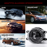 Loyo Top vente universel antibrouillard Ip67 voiture lumière Led rond antibrouillard conduite feux pour Toyota Lexus Camry Gs350 Scion