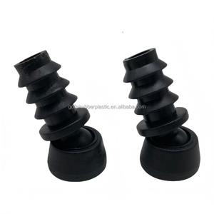 Pied de nivellement pour meubles, vente en gros usine, insert de tube pivotant en plastique, support antidérapant pour chaise et tube rond - Product Image 5