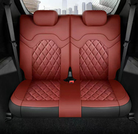 Pour Jetour X90 Plus Kits d'Intérieur 7 Places Housses de Sièges de Voiture Personnalisées Ensemble Complet Cuir Style Sportif Housses de Sièges Avant et Arrière Coussin