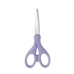 Tijeras de Oficina de Acero Inoxidable de 5.5 Pulgadas, Color Morado, Multifuncionales, para Cortar Papel, Uso Doméstico y Manualidades, Directo de Fábrica - Product Image 1
