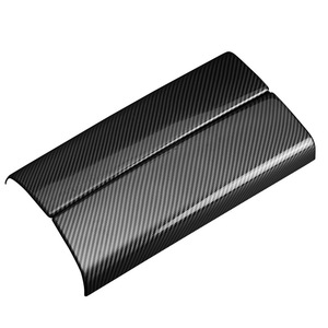 Mercedes-Benz Armrest Box Cover Carbon Fiber Style ABS Center Console Protective Cover for A200L CLA GLA200 GLB200 B200 - Product Image 5