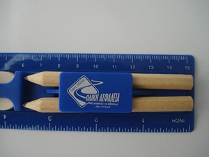 Bộ Dụng Cụ Văn Phòng Phẩm Bút Chì Và Thước Nhựa 15Cm Tùy Chỉnh Lạ Mắt Cho Trẻ Em - Product Image 5