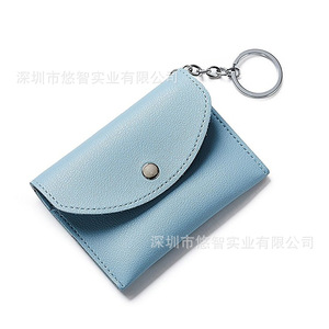 Portefeuille et porte-cartes multifonction tendance, étui pour cartes, porte-monnaie avec logo personnalisé. - Product Image 3