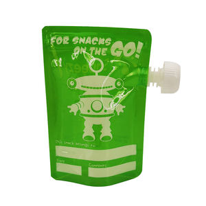 Pochette à bec supérieur à fermeture éclair laminée en aluminium de qualité alimentaire de haute qualité - Product Image 4