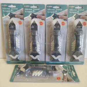 Kitgereedschap Roestvrijstalen Kop <span class=keywords><strong>3</strong></span> In <span class=keywords><strong>1</strong></span> Afwerkingsset Voor Het Afwerken Van Siliconen Kitverwijderaar En Kit Schraperset - Product Image 4
