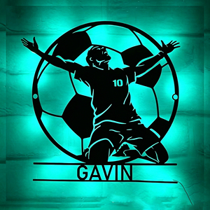 Neon <b>LED</b> Acrylic Wall Lights Featuring Sports <b>Balls</b>, Basketballs, and Baseballs, Suitable for Clubs. - Product Image 1