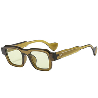 Twooo 3809 Outdoor Cool Lady Décoration Shades Fashion Square Lunettes de soleil