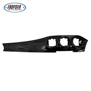 Kit de remplacement de tableau de bord en fibre de carbone, panneau de couverture de console <span class=keywords><strong>centrale</strong></span> pour <span class=keywords><strong>Mercedes</strong></span> GLA X156 <span class=keywords><strong>CLA</strong></span> W117 Classe 2014 et plus - Product Image 4