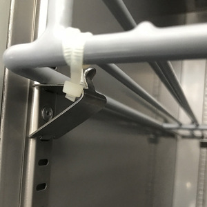 Support d'étagère en acier inoxydable et soie métallique, crochet de 1,0 mm, connecteurs durables pour support de réfrigérateur et armoire - Product Image 2