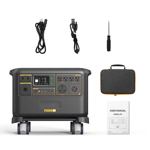 Station d'énergie solaire tout-en-un 7200W avec système de batterie extensible et panneaux solaires pour usage domestique d'urgence - Product Image 2