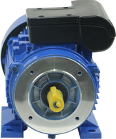 Moteur électrique ML à haute efficacité, monophasé, contrôleur de vitesse, moteur asynchrone AC, 115/120V 50/60Hz 0,25kW, coque en aluminium