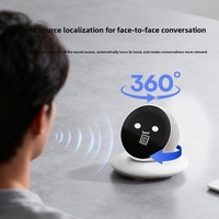 Robot vocal intelligent DiMi AI, compagnon de bureau, de voiture ou de canapé, 4G/WiFi/NFC, rotation à 360°, batterie intégrée, écran TFT, système d'exploitation Android