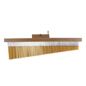 กระดิ่งลมทำจากไม้68แถวโลหะผสมอลูมิเนียมสีเงิน - Product Image 2