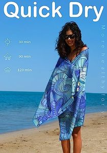 <span class=keywords><strong>Serviette</strong></span> de plage en microfibre légère de haute qualité, sans sable, séchage rapide, absorbante, <span class=keywords><strong>design</strong></span> compact, facile à transporter, <span class=keywords><strong>serviette</strong></span> de voyage - Product Image 6