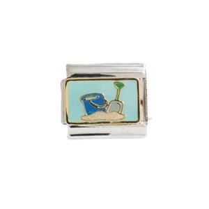 Stainless Steel Modular Bracelet With Cartoon Charms Unisex DIY Jewelry Gift Set - Product Image 5