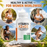 Capsules de Suppléments de Santé pour Adultes : Vitamine D3 K2, Calcium, Magnésium, Zinc – 5000 UI – Vente Chaude en Gros, Marque Privée OEM, Direct Usine