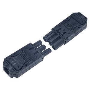 Ensemble de fiches mâle-femelle EPN1114 3P |   20A 250V IP20 Étanche pour luminaires LED et éclairage extérieur (gamme de fils de 0,5 à 2,5 mm²) - Product Image 6