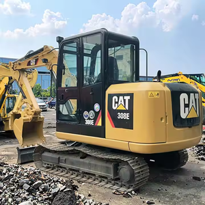 Le moteur original populaire d'excavatrice de machine 8 tonnes a utilisé l'excavatrice CAT308E 308e2 avec la condition de travail parfaite en stock - Product Image 1