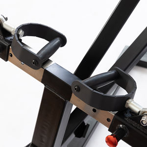 Machine à ramer <span class=keywords><strong>T</strong></span>-Bar pour exercices pectoraux et dorsaux, construction en acier, caractéristiques de sécurité réglables, capacité de 6 tonnes, poids maximal de l'utilisateur 200 kg, Kevin - Product Image 5