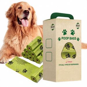 Bolsas para excremento de perro de plástico biodegradable, ecológicas, personalizables, económicas, de lujo, con fragancia fuerte y diseño de dibujos animados, de marca privada. - Product Image 1