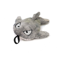 Jouets pour chats Nouvelle Tendance Série Océan Jouet en peluche crabe mignon avec rembourrage de catnip et effet froissé