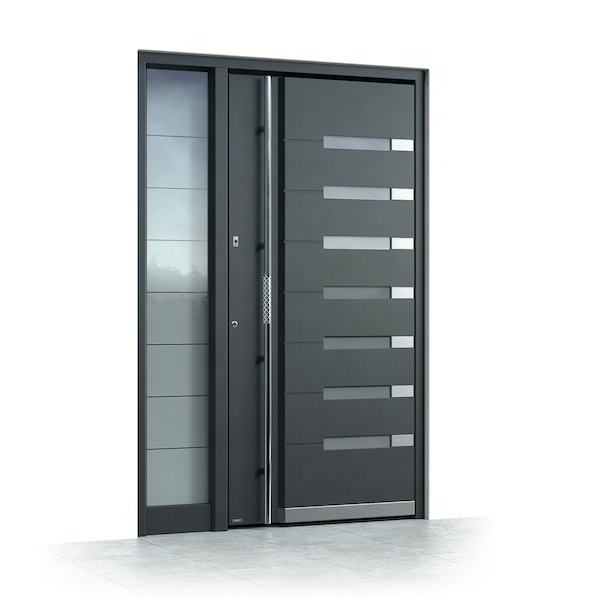 Italian Luxury Aluminum Steel Main Doors