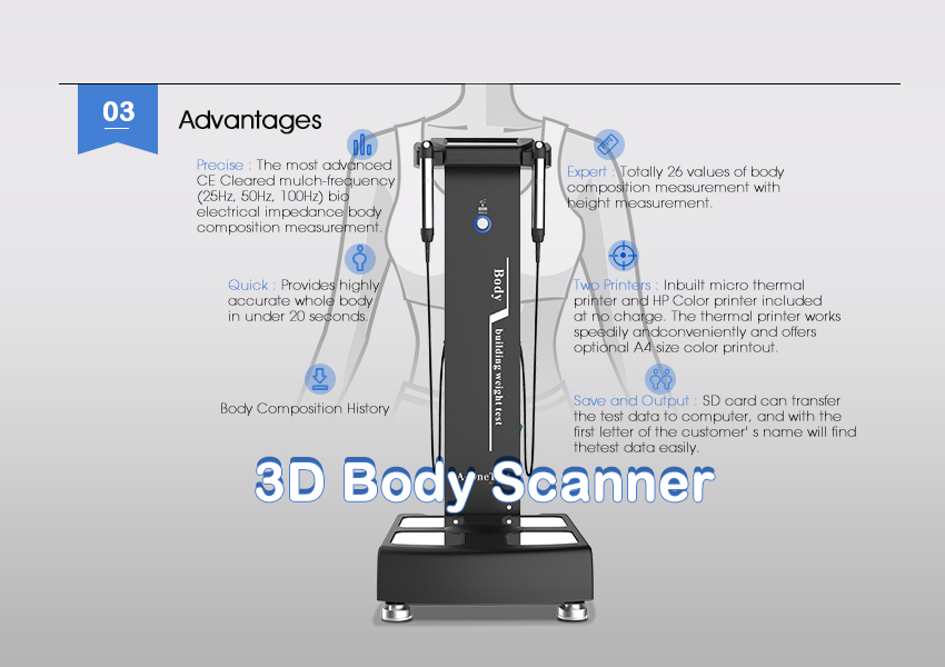 ORANGLES Beco Manufacturer's 3D Body Fat Scanner Full Body and Segmental Measurements with Free Printer 1 Year Warranty - high resolution display - exposing craftsmanship - Image 2 of 6 | built for everyone | Beco Manufacturer's 3D Body Fat Scanner Full Body and Segmental Measurements with Free Printer 1 Year Warranty for sale Georgia | Free Shipping ORANGLES