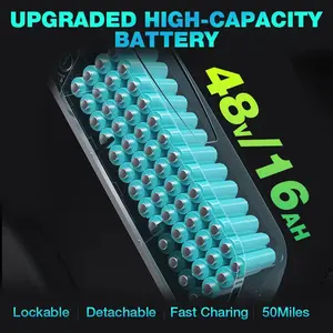 2023 China nuevo diseño producto fábrica bicicletas montaneras retro adulto 2 ruedas bicicleta eléctrica - Product Image 6