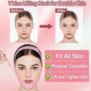 Double Chin Reducer V Line <b>Face</b> Lifting <b>Tape</b> Facial Strap Soft Silicone Ceinture Lifting Visage <b>Face</b> Shaper Double Chin Remover - Product Image 6