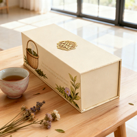 Cajas Rígidas de Lujo con Logotipo Personalizado, Hechas a Mano, con Grabado en Relieve, Aptas para Alimentos, para Whisky, Vodka, Té, Café Instantáneo, Bebidas e Infusiones, Reciclables