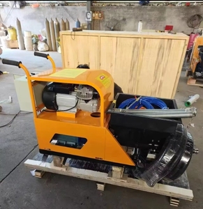 Bán Hot DIESEL thạch cao robot tự động tường screeding trát vữa hoàn thiện Render vữa phun máy để bán - Product Image 2