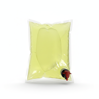 Sac aseptique personnalisé 10L 20L Bag-in-Box avec valve pour distributeur de liquides alimentaires, jus, café, vin