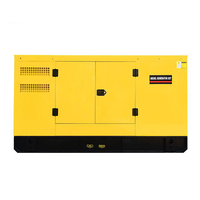 Groupe électrogène diesel silencieux triphasé refroidi par eau 60Hz sans balais 20kva 30kva 40kva 50kw 100kva pour usage industriel