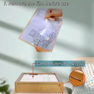ไฟกลางคืน LED ขายส่ง ลายพิมพ์ตามสั่ง โคมไฟตั้งโต๊ะสำหรับตกแต่งห้องนอน - Product Image 6